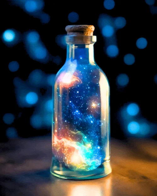 Botella Azul