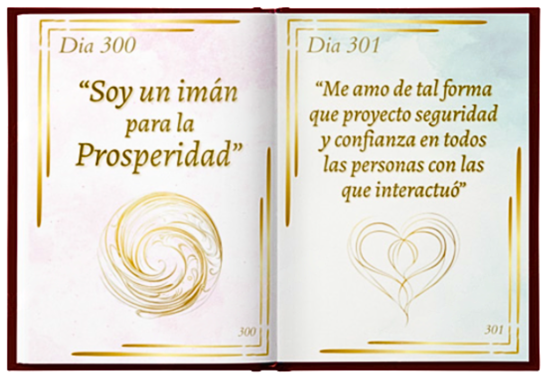 Páginas del libro ReNacer - Día 300 y 301